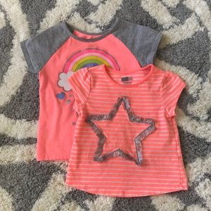 Studio 8 Toddler Summer Shirts. Pack of 2